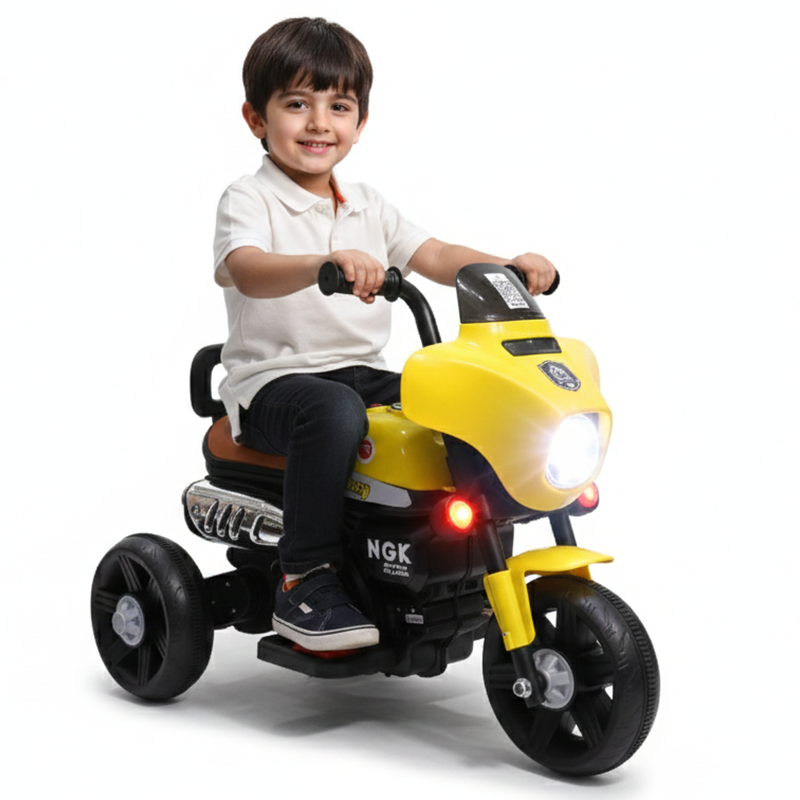 Three-Wheeler Cycle - Yellow