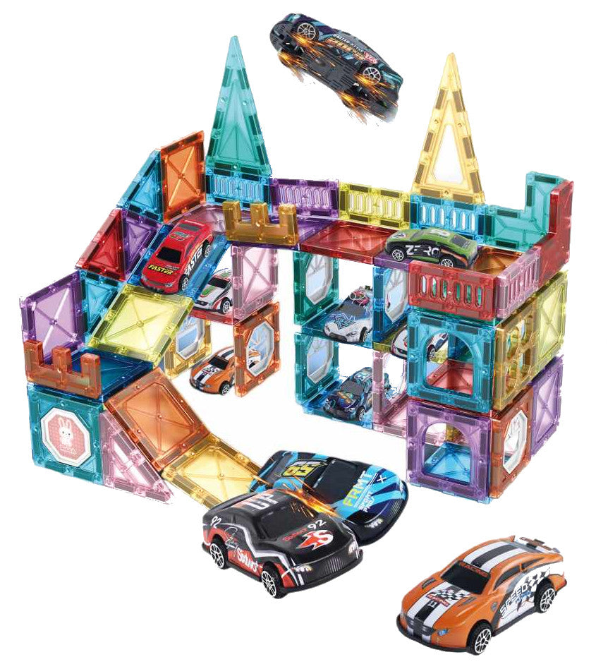 108 Pieces Construction with Cars