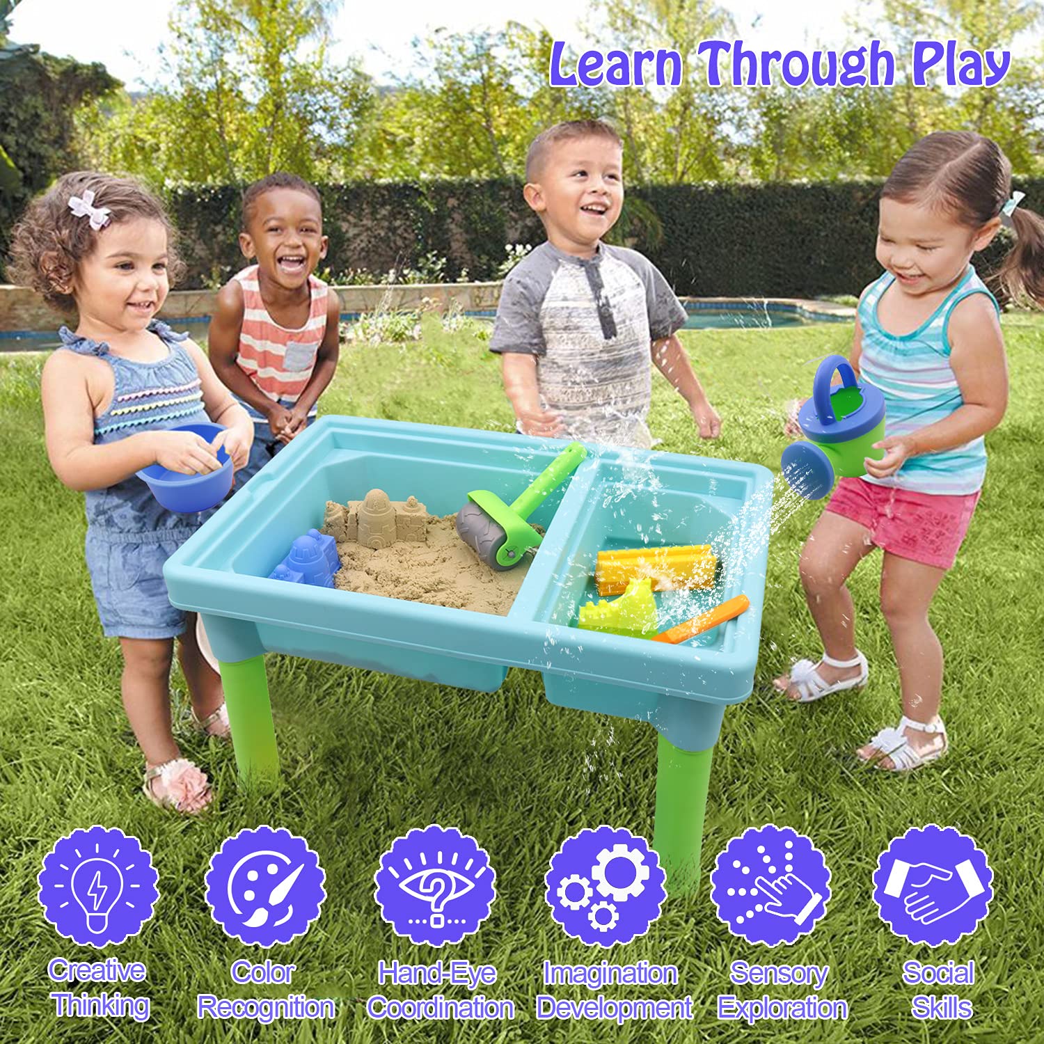 11 Pieces Magic Sand Table