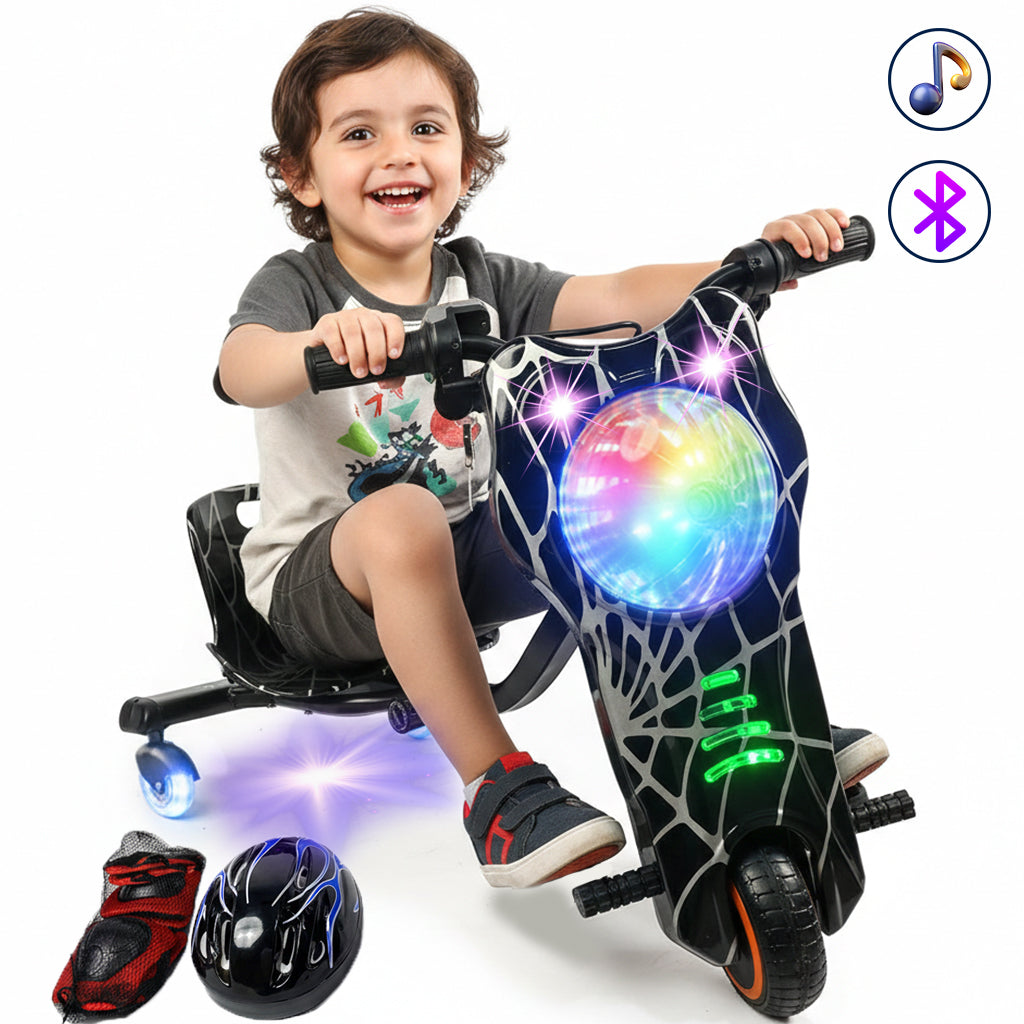 36V Drift Scooter - black spider