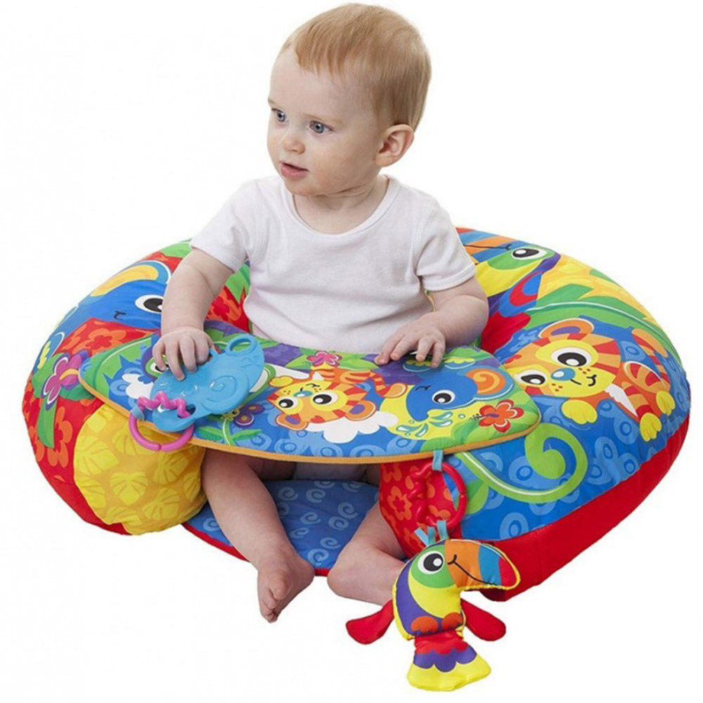 2 in 1 Sponge Chair with Toys Newborns Seat
