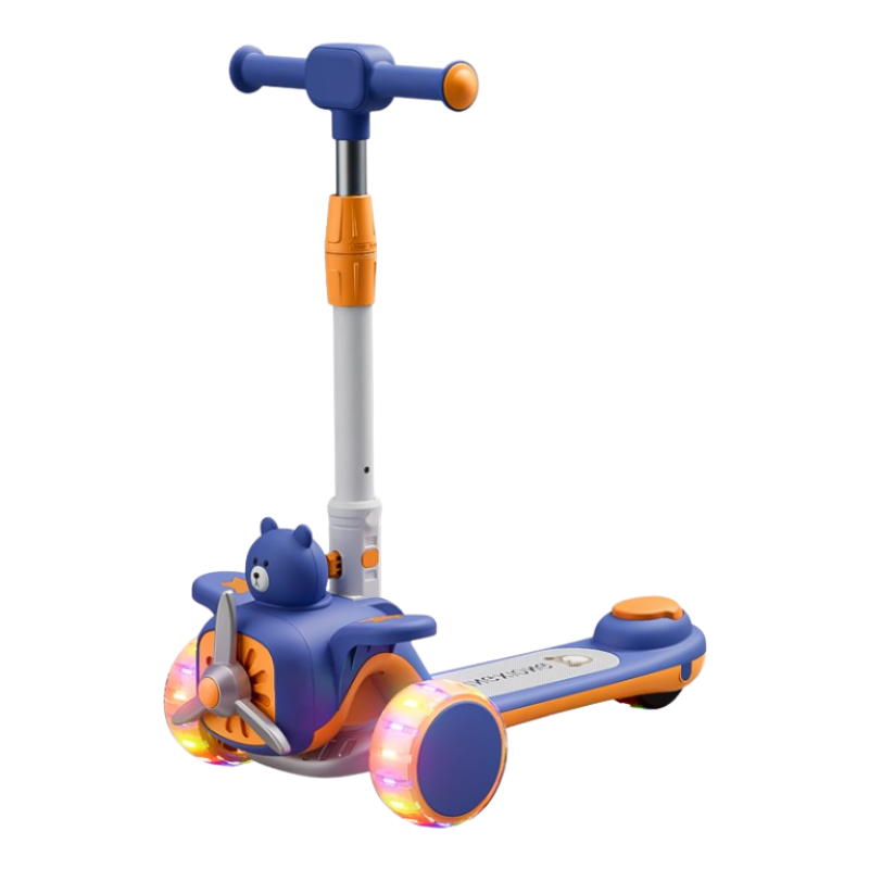 Airplane scooter  blue