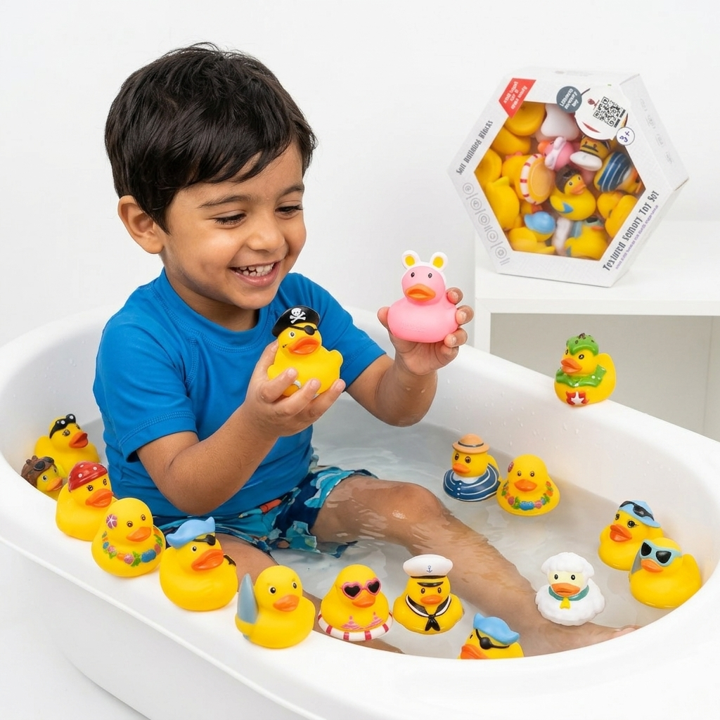Bath duck set 15 pieces