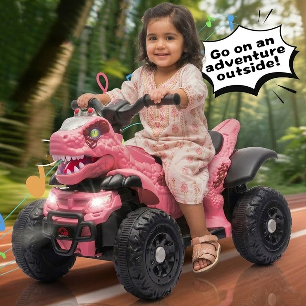 Charging dinosaur bike  PINK