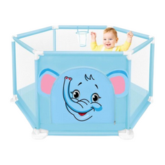 Child Playpen with 50 Balls Blue