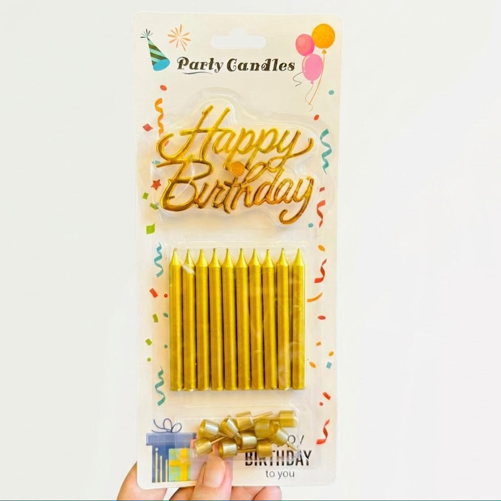 10 Candles - Gold