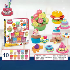 10 Pieces Clay