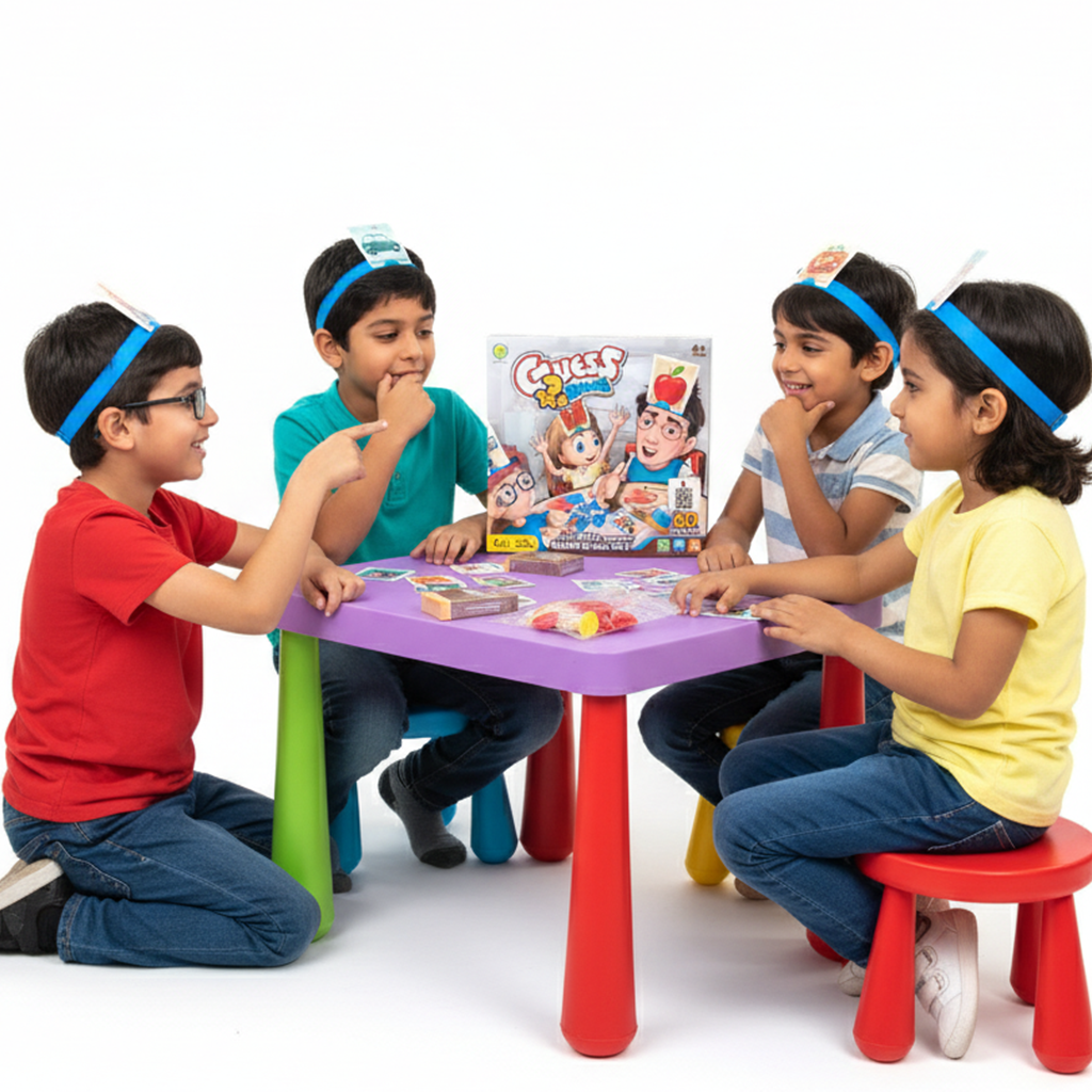 Character card guessing  game