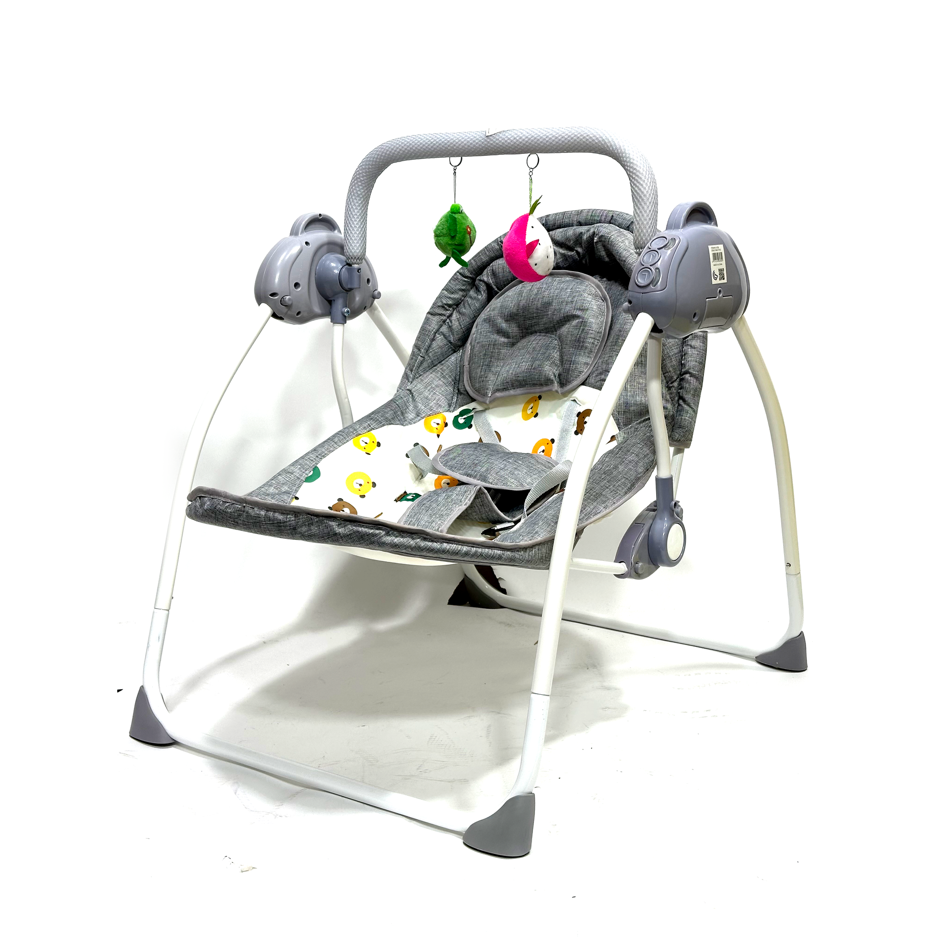 Electric Kids Rocking Chair Gray