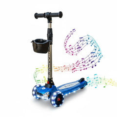 Illuminated scooter - Blue
