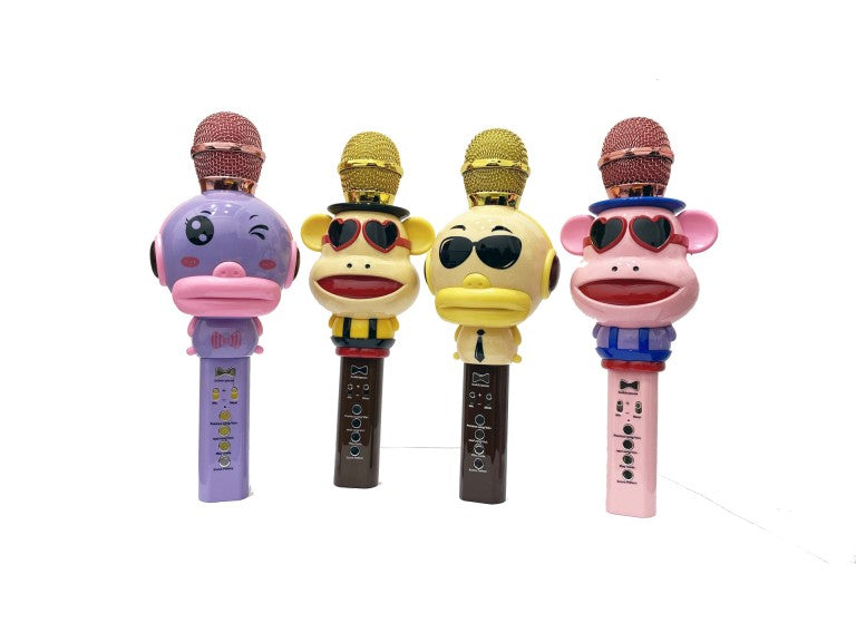 Karaoke Microphone Yellow