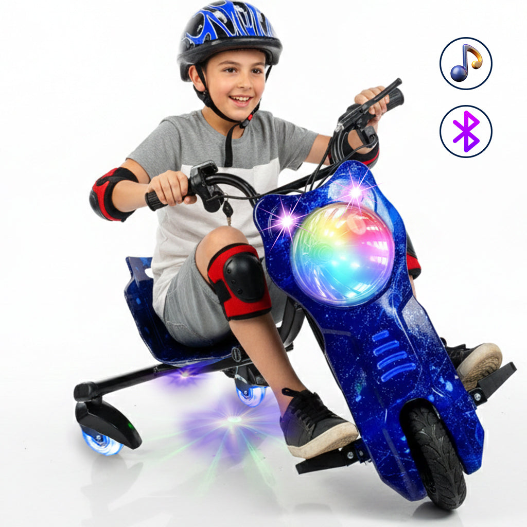 Large 36V Drift Scooter Blue