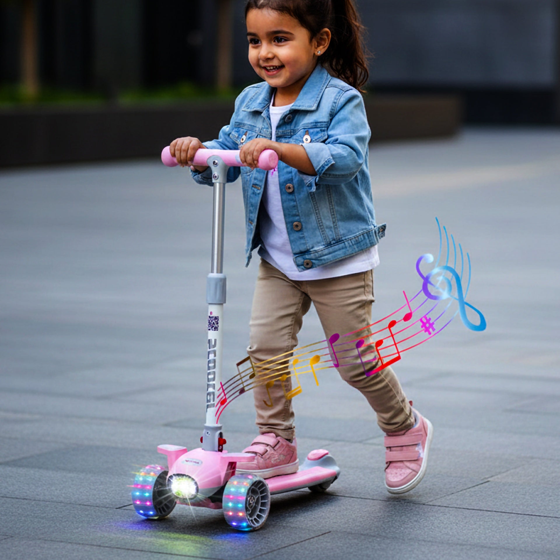 Kids scooter  pink