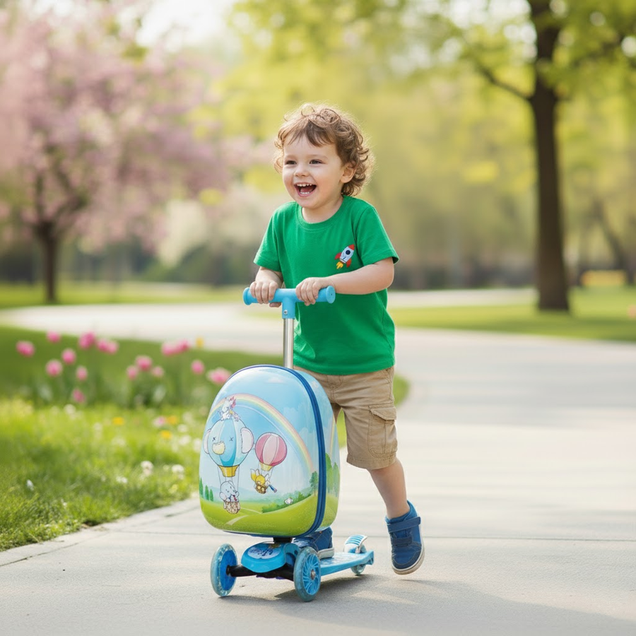 Kids scooter with bag  Balloon