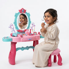 Princess dresser with chair