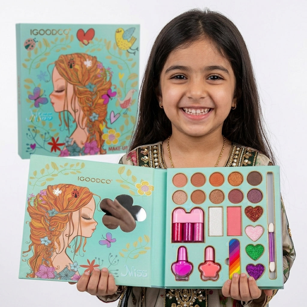 Real makeup box - green