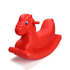 Red Rocking Plastic Horse