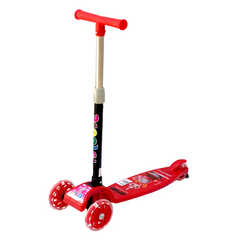 Regular three wheel scooter  red