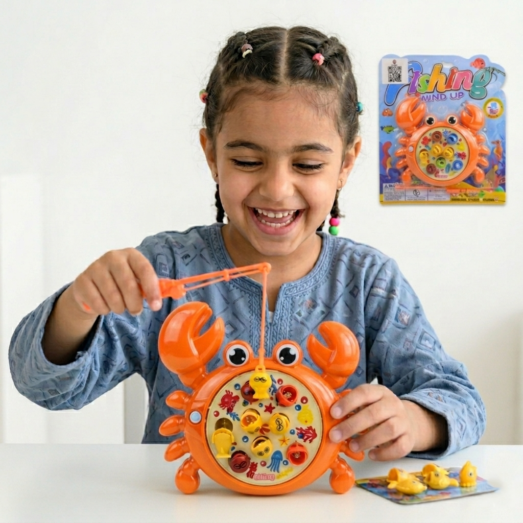 Small fishing game - Orange