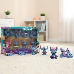Stitch 8-piece figurines