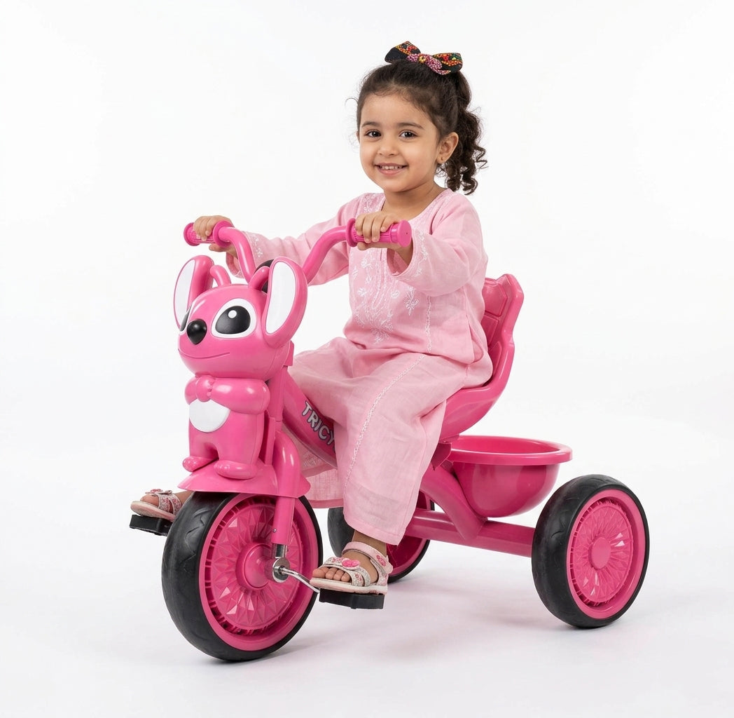 Stitch Bicycle - pink