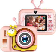 Snail Kids Camera Pink