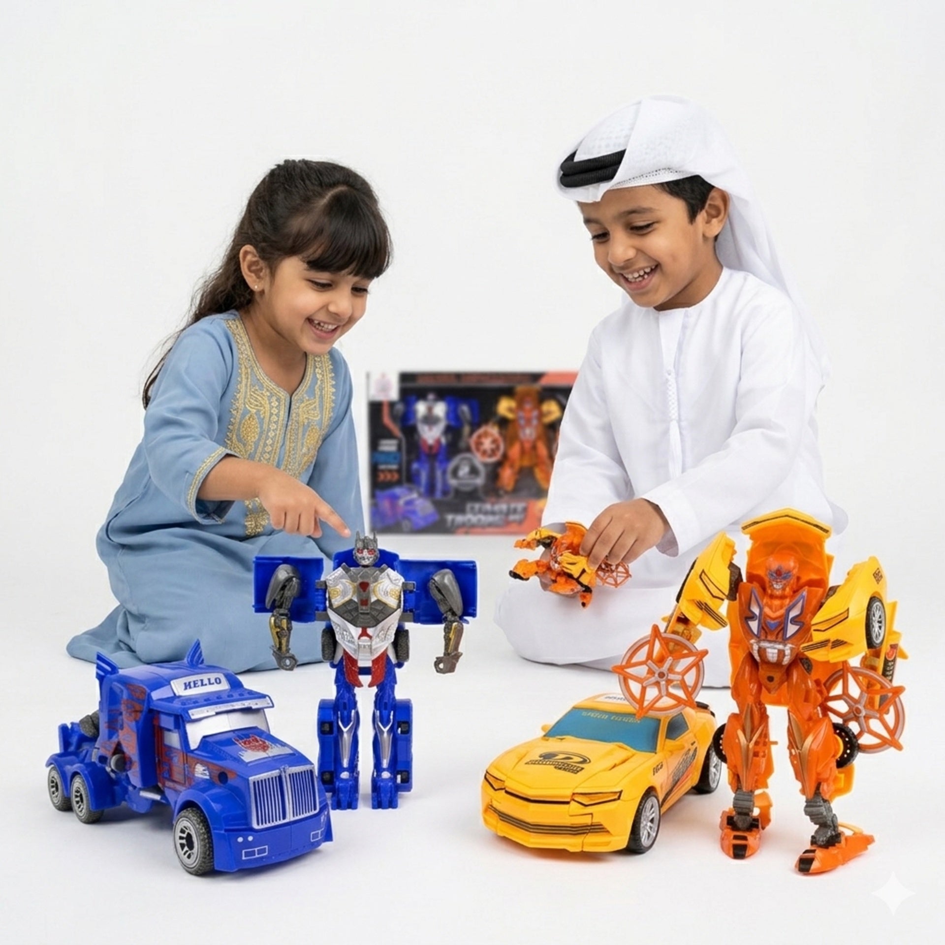 Transformers 2-in-1 Car - Blue