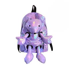 Teddy Backpack Purple