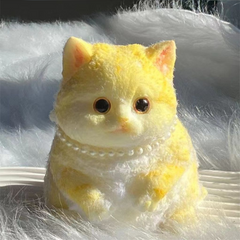 Small Cats Squishy Yellow
