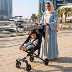 Stroller with Umbrella and Handle