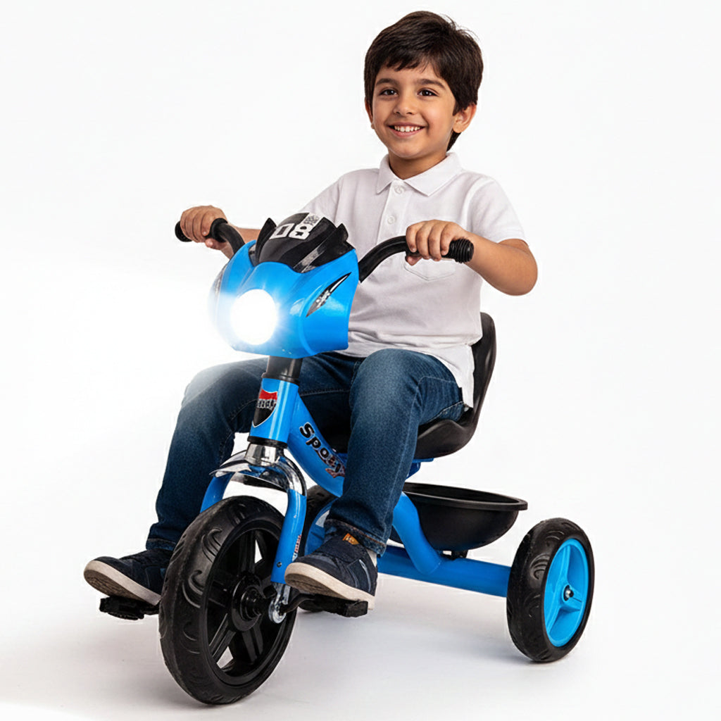 Three Wheel Bicycle Blue