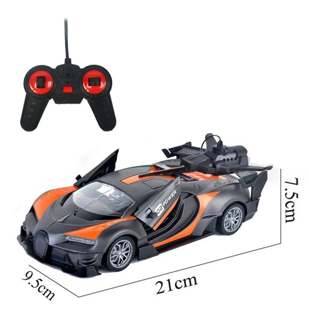 Sport car with remote - orange